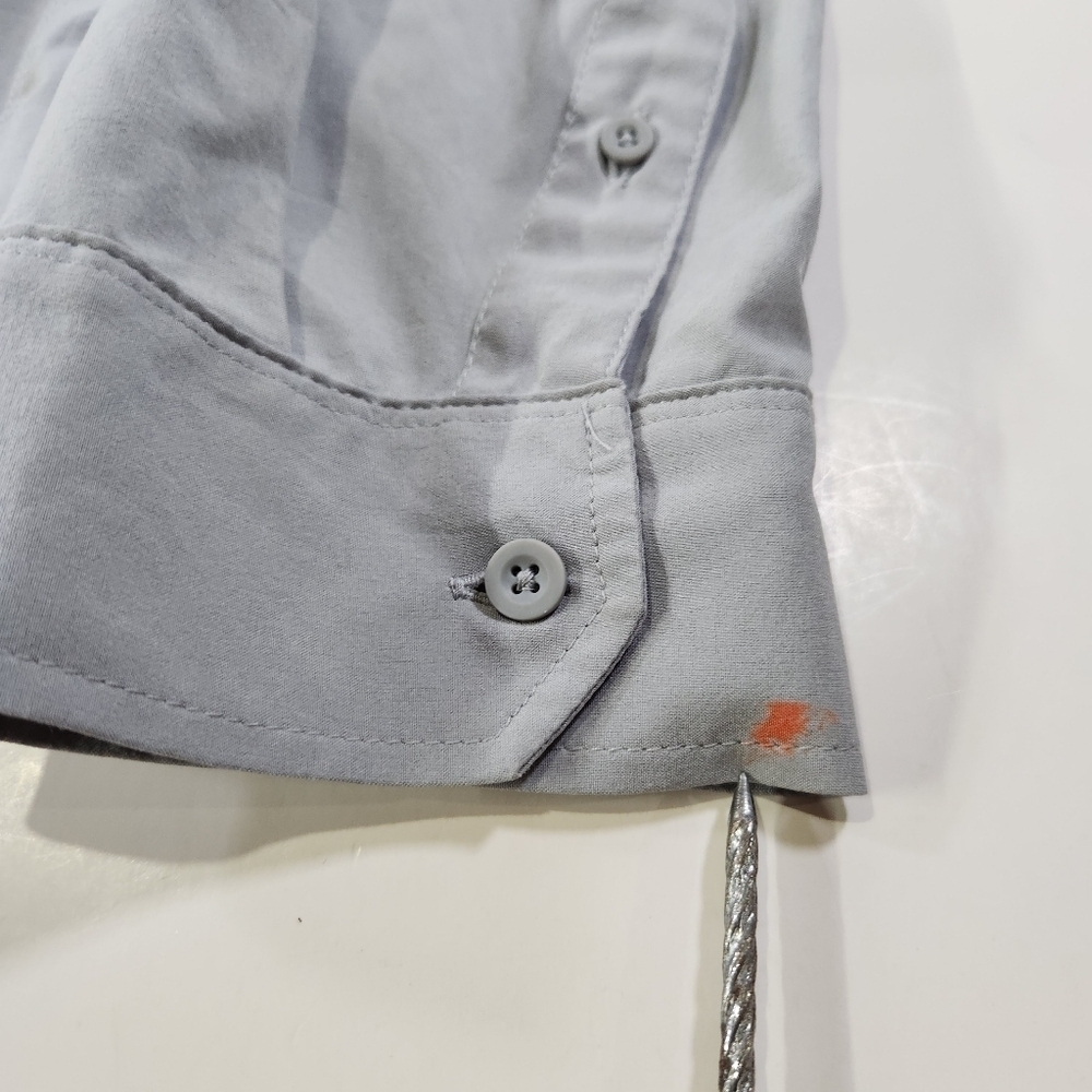 Mountain Hardwear Men's XL Canyon Gray Performance Shirt Vented Fishing Outdoor - Picture 6 of 12